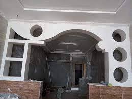 مدخل مقوس حديث